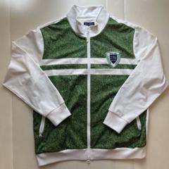 23GOLF ジップアップジャケット 緑/白　美品　ニジュウサンクゴルフ