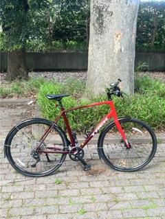 TREKレッド スポーツサイクル Xindaサドル Wellgoペダル