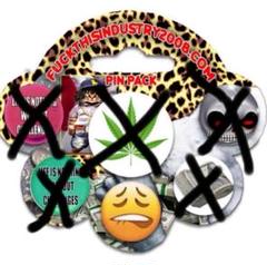 fuckthisindustry fti pins 缶バッチ 2025年最新】Fuckthisindustry 缶バッジの人気アイテム - メルカリ