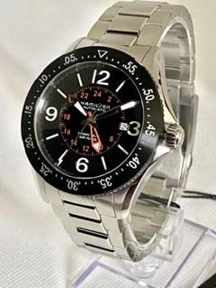 ★最終値下げ　ハミルトン　カーキ　ネイビー　GMT　H776151　自動巻デイト 楽天市場】HAMILTON ハミルトン H776151 KHAKI AUTOMATIC 660Ft
