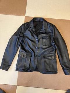ライズ 100% 羊革 シングルライダース レザージャケット XL 革