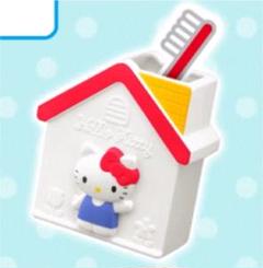 マック ハッピーセット キティー おしたくグッズ はぶらしホルダー