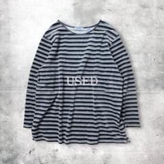 USED｜ボーダーマルチカラーカットソー