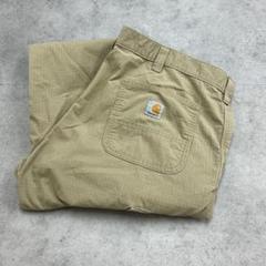 カーハート　カーゴパンツ　ワークパンツ　リップストック　古着　DKH　W40