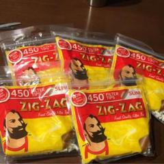 ZIGZAG ジグザグ スリムフィルター 450個入り 5袋セット - メルカリ