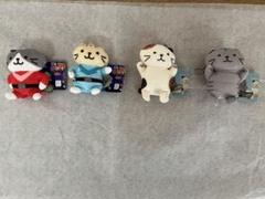 ふくふくにゃんこ　キーホルダー　にゃんレンジャー　サバ太　ミケランジェロ