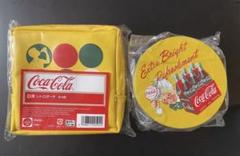 タイトーくじ　Coca-Cola® E賞D賞セット　レトロ缶ケース　レトロポーチ