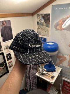 Supreme(シュプリーム) / キャップ/グレー/チェック/18SS
