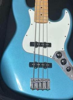 Fender Player Jazz Bass 水色 +セミハードケース 美品】Fender Player Jazz Bass 水色セミハードケース付き