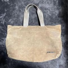 DIESEL トートバッグ スエード - メルカリ