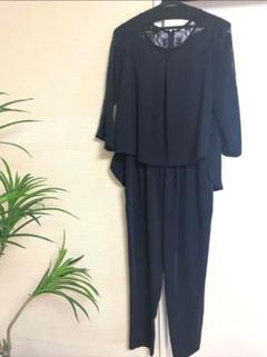 LADY LUCK LUCA  レースオールインワン　ネイビー　オケージョン LADY LUCK LUCA レースオールインワン ネイビー オケージョン