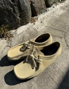 CLARKS ORIGINALS ベージュ ローファー
