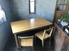 無印良品 ダイニング4点セット