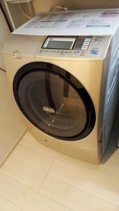 ドラム式洗濯機 日立 ビッグドラムスリム 風アイロン スリム シャンパンゴールド