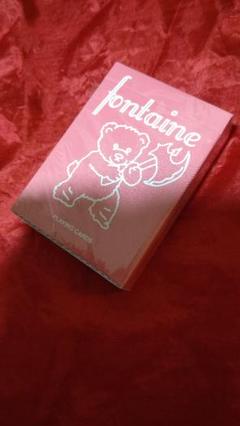 Fontaine pink 1デック　トランプ　レアデック Fontaine pink 1デック トランプ レアデック｜Yahoo!フリマ（旧
