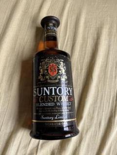 〘古酒〙 SUNTORY CUSTOM BLENDED WHISKEY 1級匿名 サントリー - サントリー カスタム 1級 720ml 42% 古酒 未開栓②