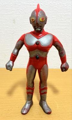レア ウルトラマン フィギュア ソフビ 昭和レトロ ビンテージ 当時物 Yahoo!オークション - T314)当時物 レア ビンテージ 日本製
