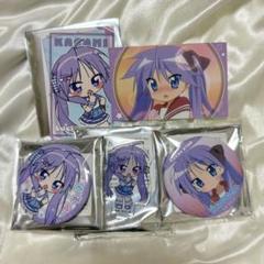 らき☆すた × まねきねこ　コラボ　泉こなた　缶バッジ2種セット らき☆すた × まねきねこ コラボ 泉こなた 缶バッジ2種セット