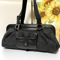☆美品☆フェラガモ ミニボストン ワンショルダー ガンチーニ シルバー金具