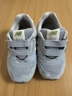 New Balance ライトブルー スニーカー　IO313