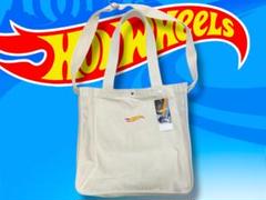 【Hot Wheels】 ショルダートートバッグ キャンバス　新品未使用タグ付き