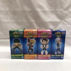 未使用品　美品　僕のヒーローアカデミア　ワーコレ　セット売り kny22763#56 ヒロアカ ワーコレ 4種セット フィギュア 未開封