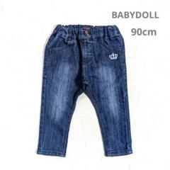 90 ベビードール パンツ ボトムス ズボン ネイビー デニム