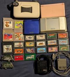 ゲームボーイアドバンスSP本体　Nintendo DS　ソフト21本セット