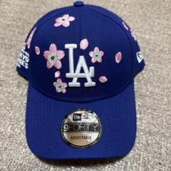 New Era 9FIFTY LAキャップ 青 村上隆 ドジャーズ 売り切り ニューエラ ドジャース キャップ 村上隆 TOKYO SERIESカブス