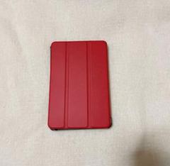 iPad アイパッド ケース 手帳型 レッド 18×12cm タブレットケース