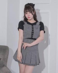 pium フロントリボンビスチェセット セットアップ フロントリボンビスチェセット – pium