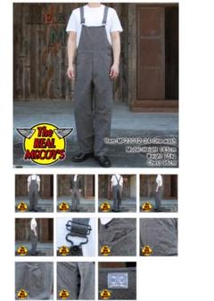 2025年最新】The REAL McCOY'S メンズ オーバーオール・つなぎの