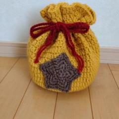 星巾着、ハンドメイド
