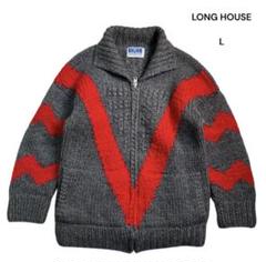 LONGHOUSE　ロングハウス　ロバ　ジップアップ　カウチン　ウール　カナダ製 2025年最新】longhouse カウチンの人気アイテム - メルカリ