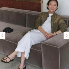 美品♪ 佐藤佳菜子 × SLOANE / 別注Tシャツマキシワンピース サイズ2