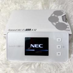 NEC - NEC Speed Wi-Fi 5G X12 中古 NEC Speed Wi-Fi 5G X12 SIMフリー 5927 - メルカリ