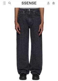 OUR LEGACY ダークブルーブーツカットデニム Our Legacy - Extended Third Cut Blue/Bleu Denim