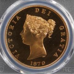 1879 イギリス ヴィクトリア PCGS PR67 INAレトロ クラウン銅貨 1879 イギリス ヴィクトリア PCGS PR67 INAレトロ クラウン銅貨