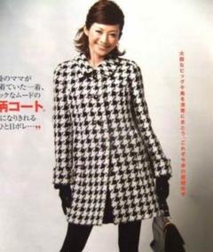 ジャスグリッティー ☆千鳥柄コート M
