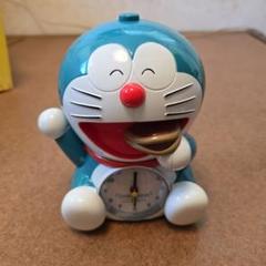 ドラえもん 目覚まし時計 青