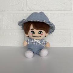 ちびぬい服（サックスチェック）はぴぬいのサムネイル