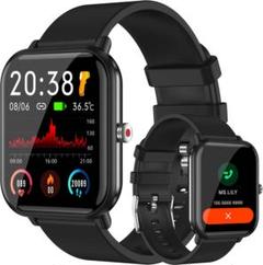 スマートウォッチ 1.7インチ 大画面 IP68防水仕様 多機能活動量計