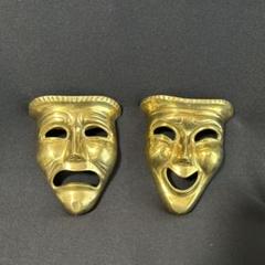 希少1950年代 ヴィンテージ トゥーフェイス 壁掛系 USA製1950年代ヴィンテージツーフェイスTWOFACE壁掛け置物
