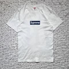 supreme ヤンキース　限定コラボ　tシャツ ボックスロゴ　完売　白　 S
