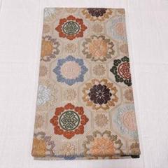 藤井寛　袋帯　唐織　蜀江華文　正絹　逸品 皇室献上作家 藤井寛】監修 工芸唐織袋帯 ≪御仕立て上がり