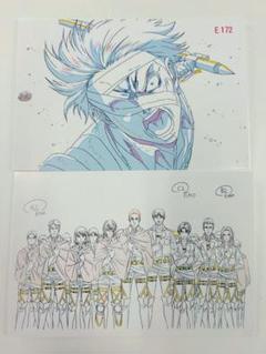進撃の巨人 リヴァイ 原画集 イラストカード アニメーションギャラリー ポスカ 進撃の巨人リヴァイ原画集 特典 ポストカードセット※単品 | K