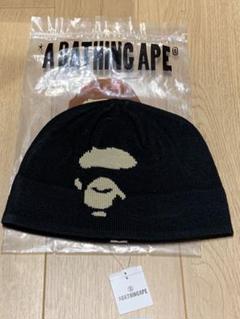 A BATHING APE（アベイシングエイプ）の「APE HEAD ONE POINT SHAGGY KNIT CAP L（ニットキャップ/ビーニー）」  - WEAR