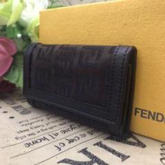 【美品】 フェンディ 6連キーケース ズッカ柄 S131