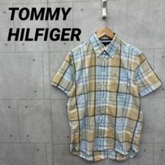 TOMMY HILFIGER トミーヒルフィガー 半袖チェックシャツ M