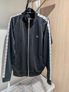 フレッドペリー　ジャージ　トラックジャケット Ｌサイズ　ブラック